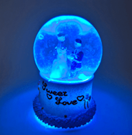 Custom acrylic photo print with UV printing and glass-like finish