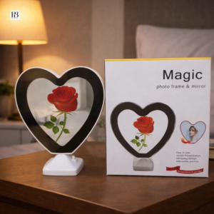 Heart mirror photo frame 8 x 6 inch decorative table frame